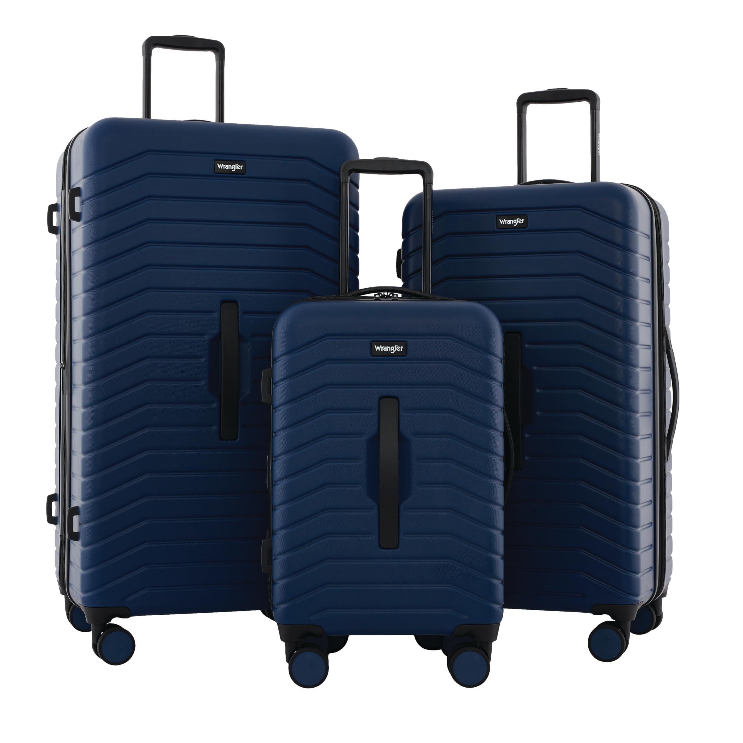 Wrangler Trunk Spinner Suitcase Set in Blue Lyst