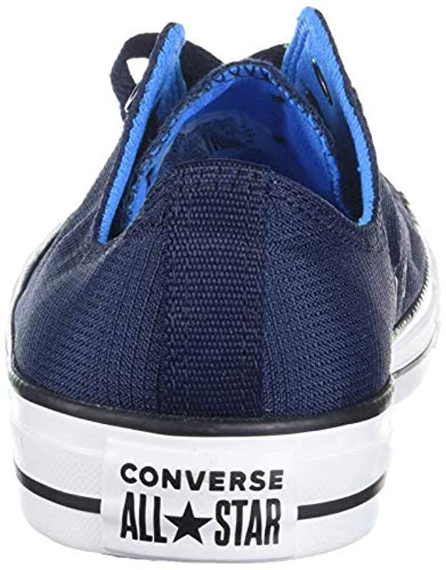 fugtighed Whitney frihed Converse Chuck Taylor All Star Lightweight Nylon Low Top Sneaker in Blue  for Men | Lyst