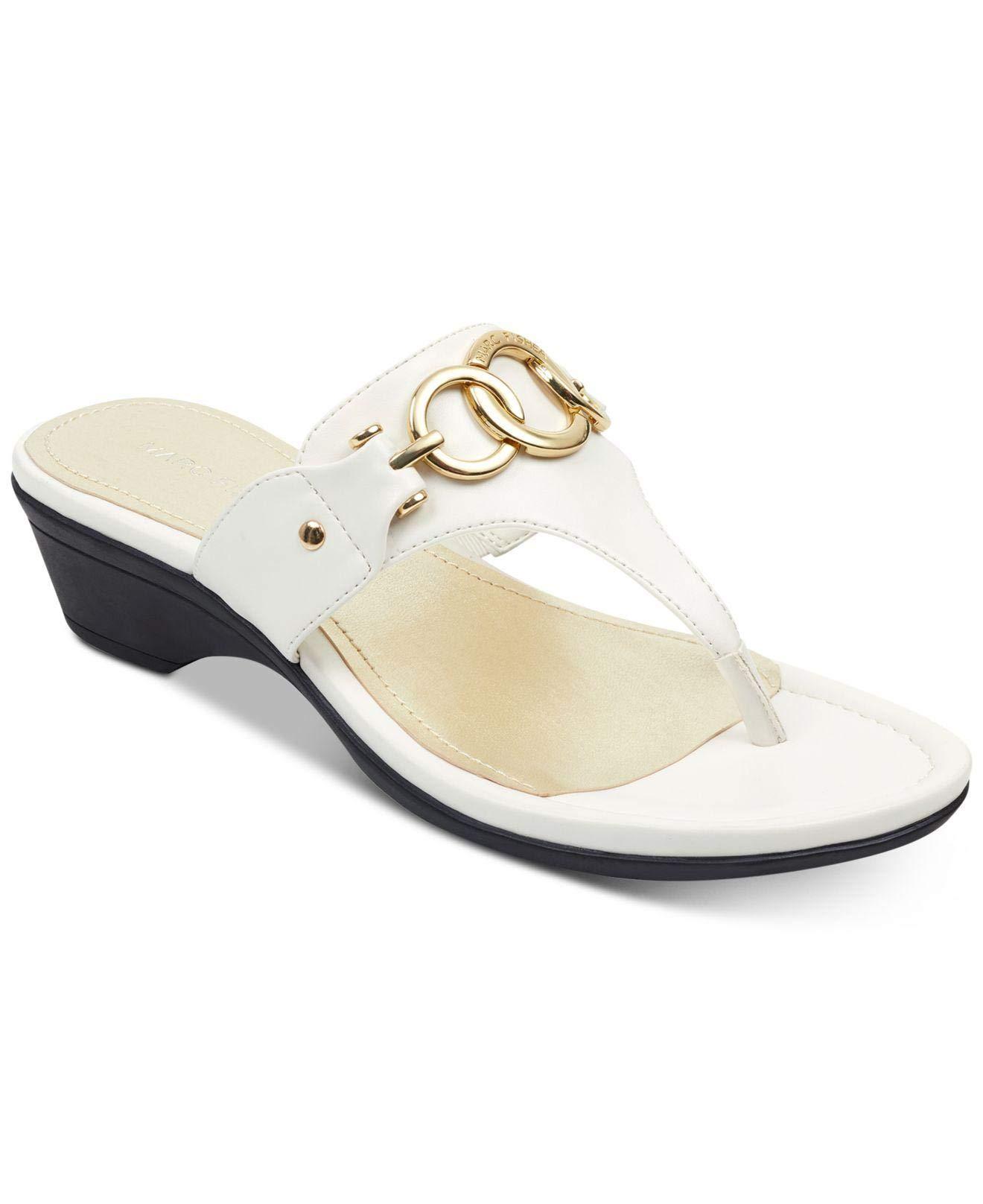 Marc fisher amina thong sandals deals