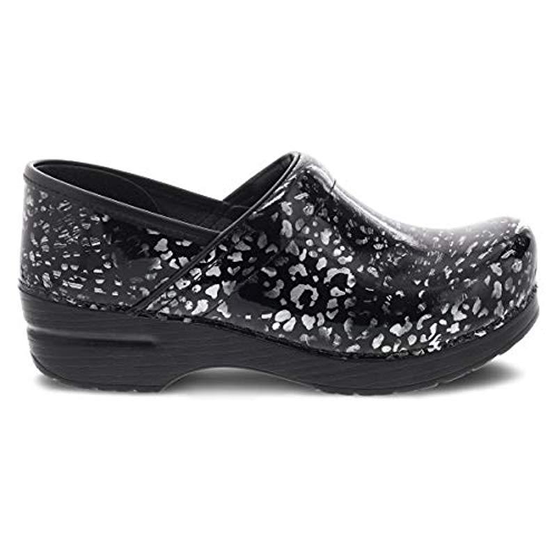 Dansko store pewter leopard