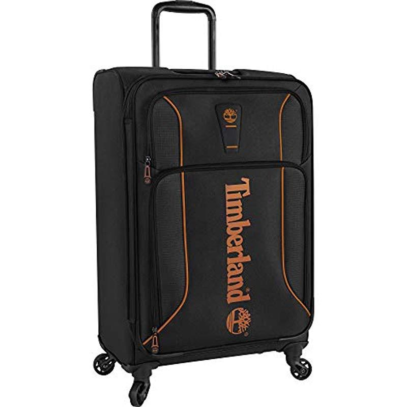 Timberland 3 Piece Hardside Spinner Luggage Suitcase Set in Black | Lyst