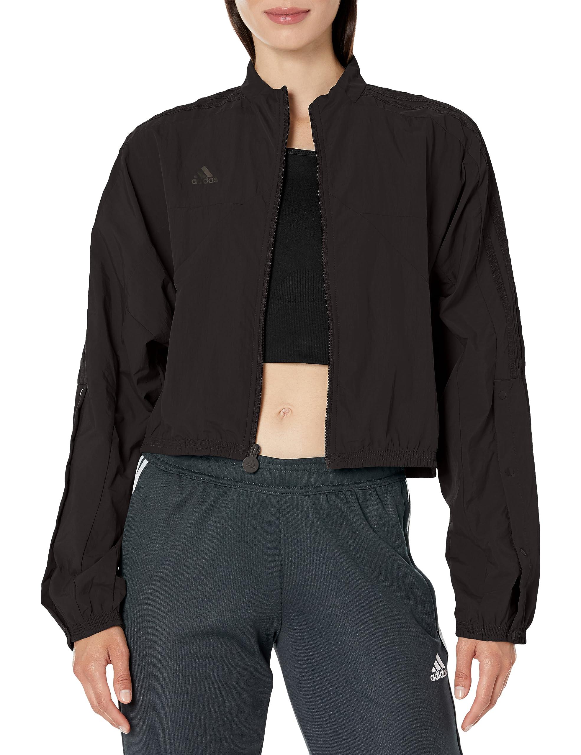 adidas Tiro Snap Buttons Jacket in Black | Lyst