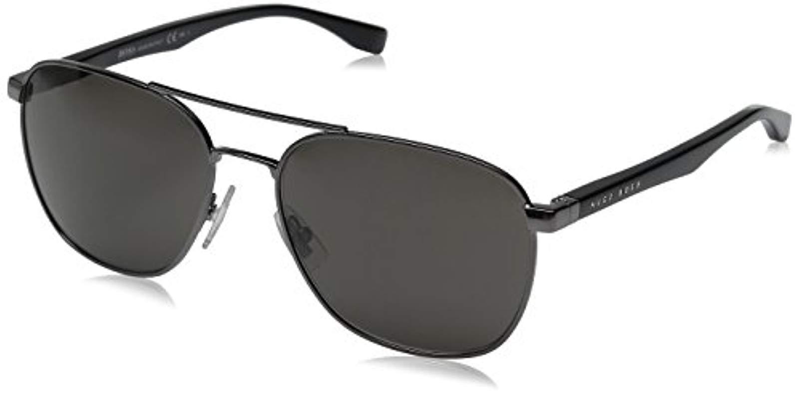 boss aviator sunglasses