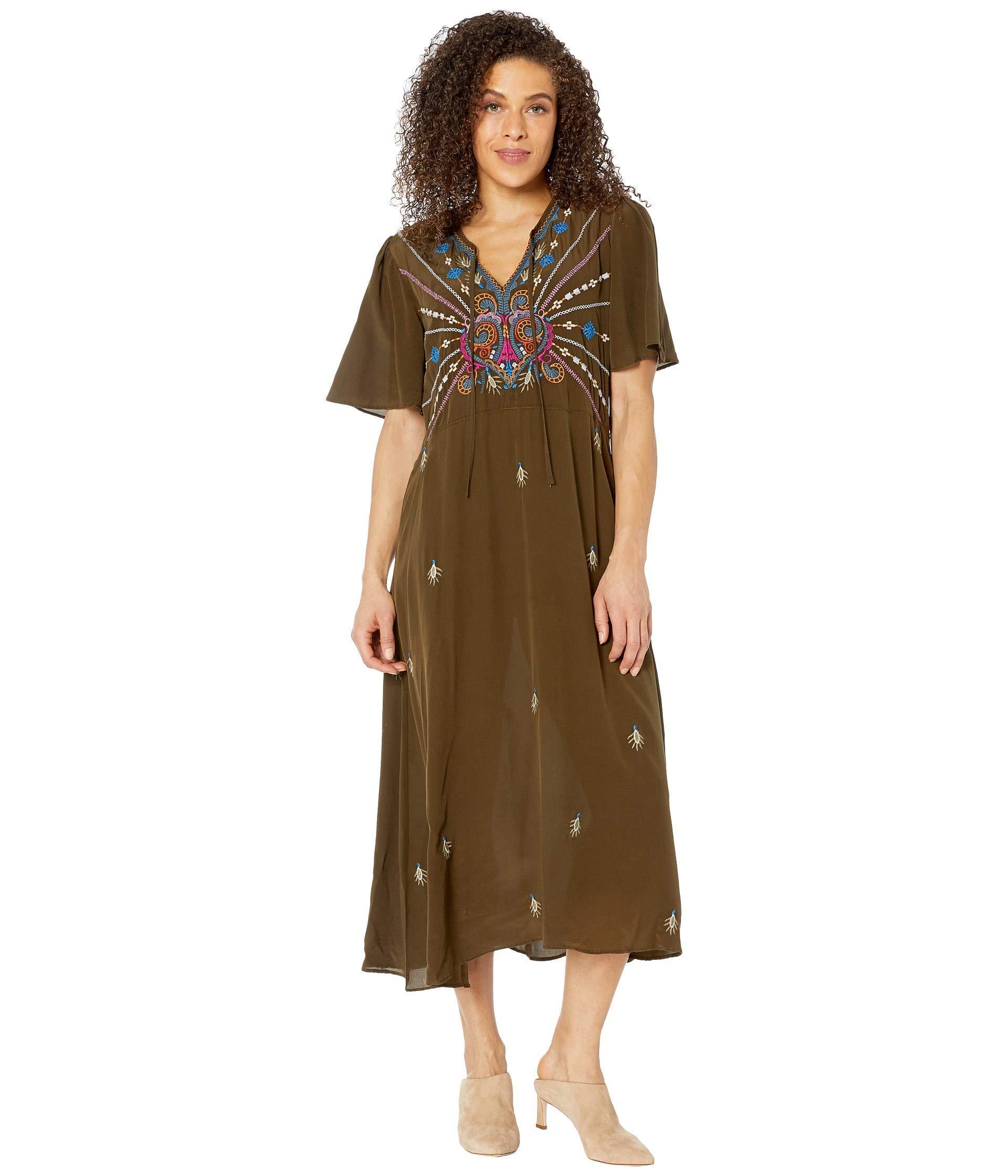 Johnny was flutter sleeve maxi dress Clearance