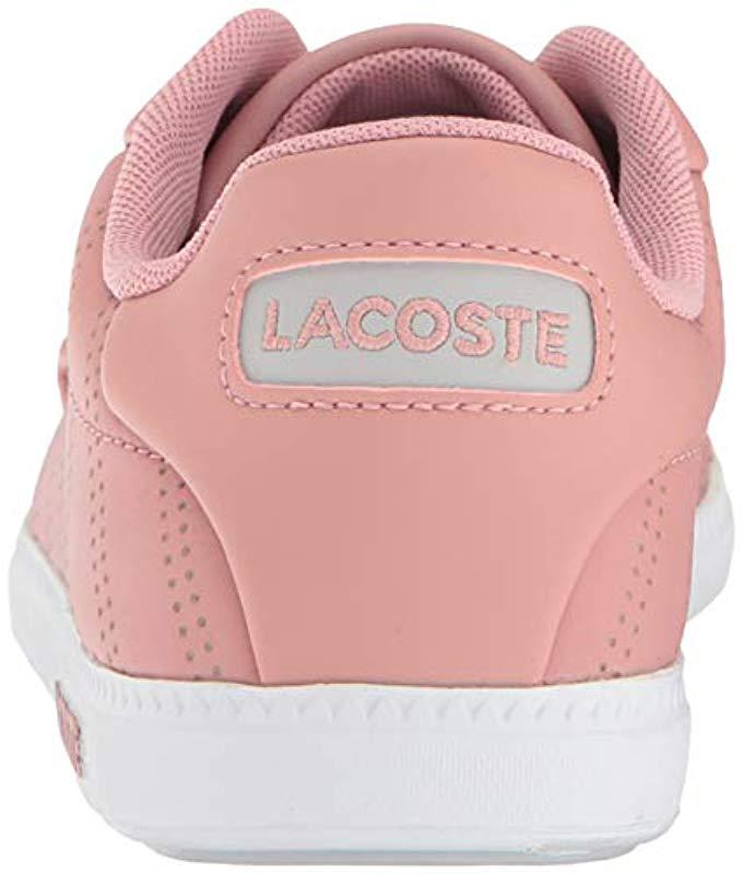 lacoste graduate pink