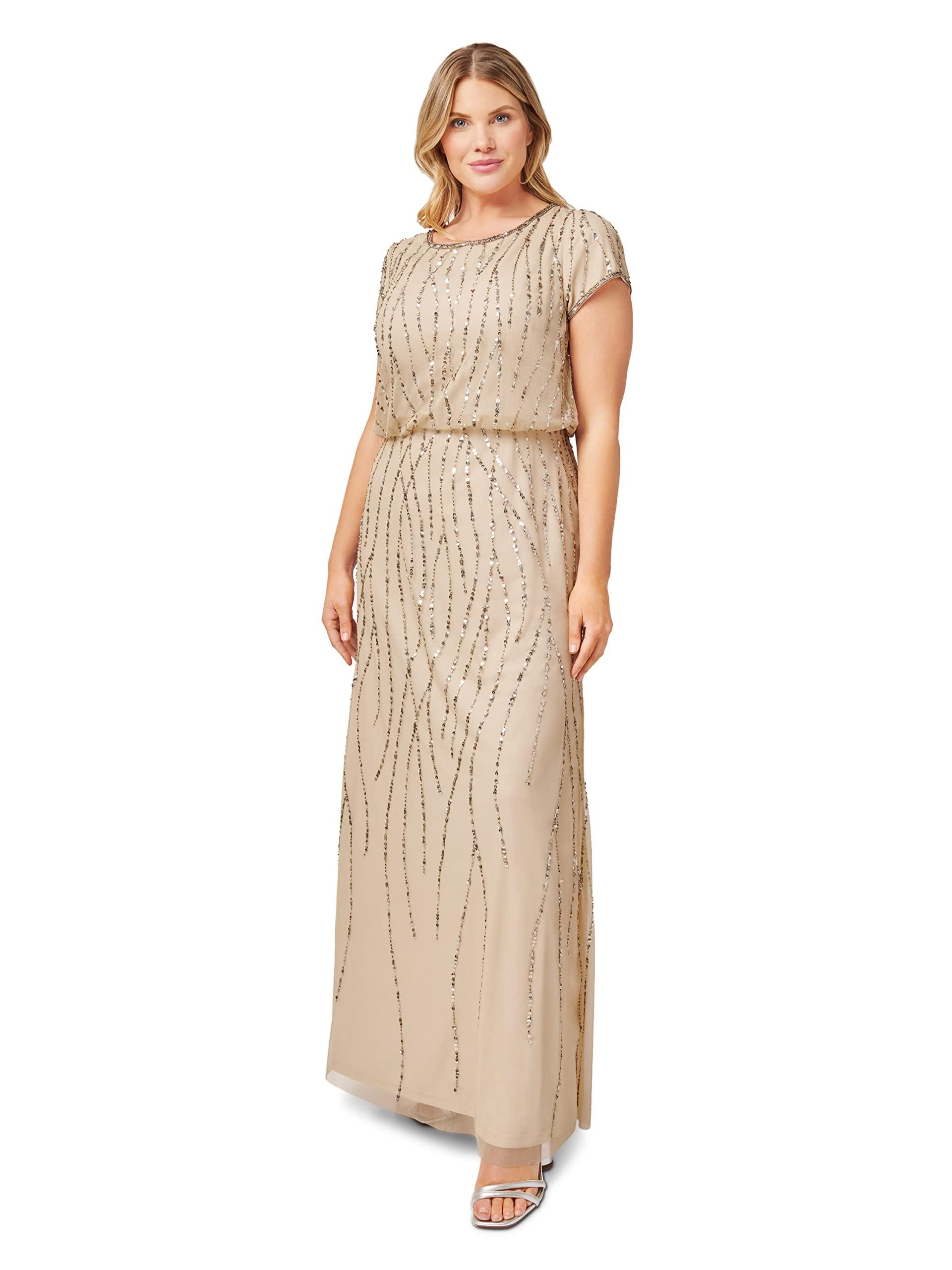 Adrianna Papell Beaded Blouson Dresses for Women Up to 75 off Lyst Page 2