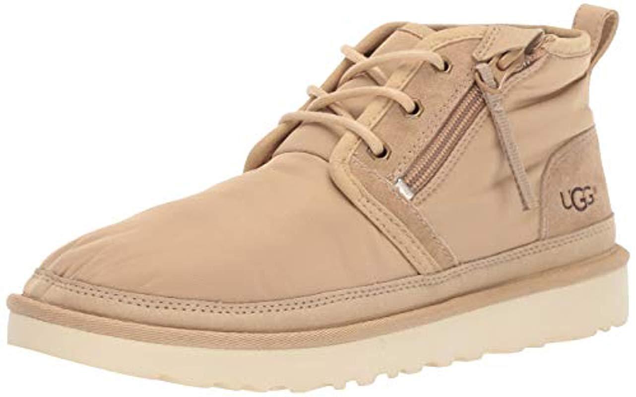 UGG Synthetic Neumel Zip Mlt Chukka Boot in Military Sand (Natural) for Men  | Lyst