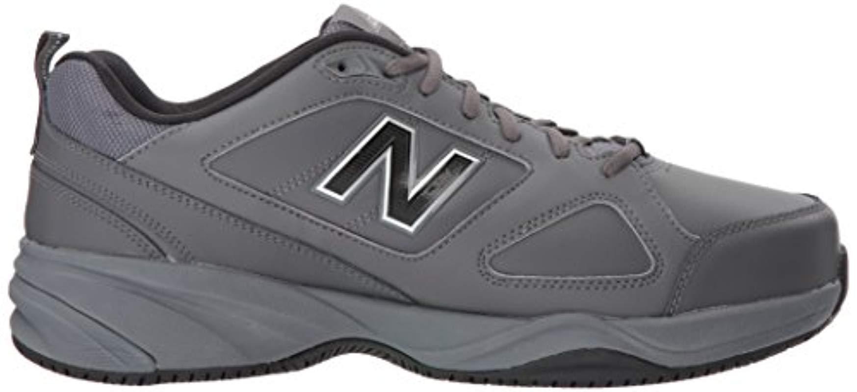 New Balance Mid626k2 Slip Resistant Lace-up Shoes in Gray for Men ...
