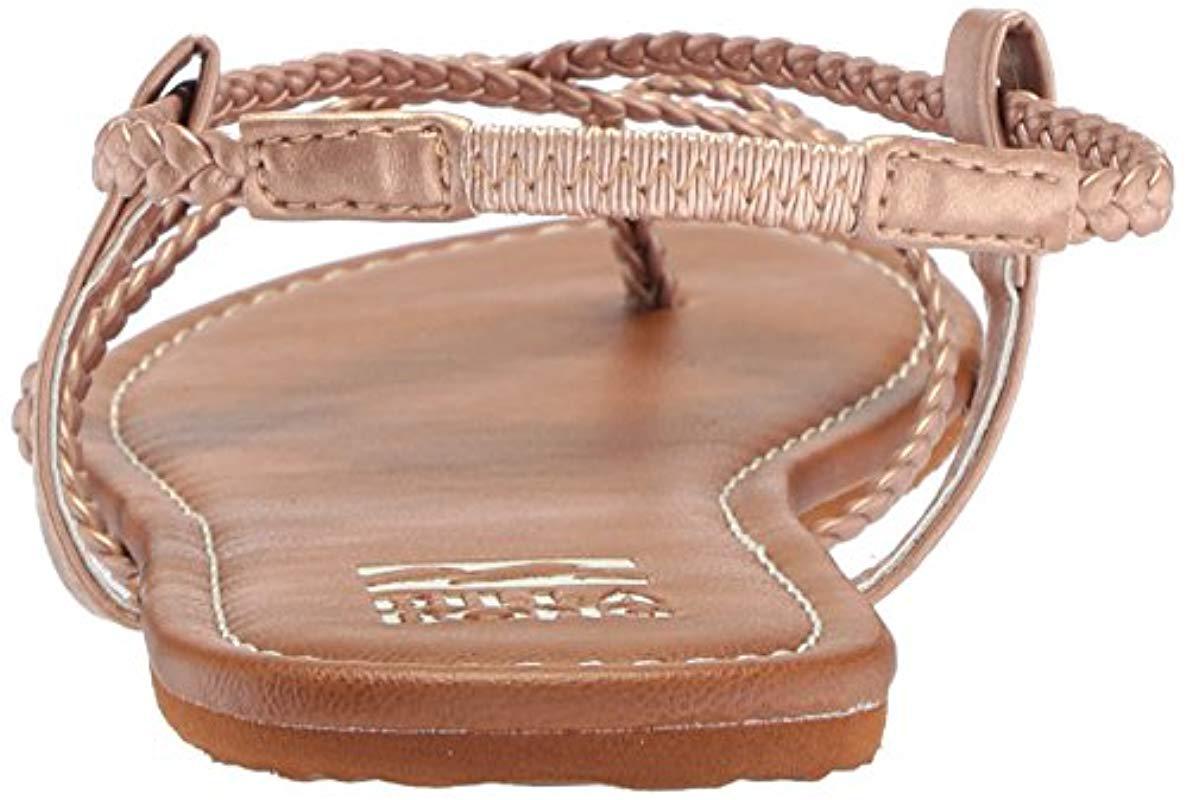 billabong rose gold sandals