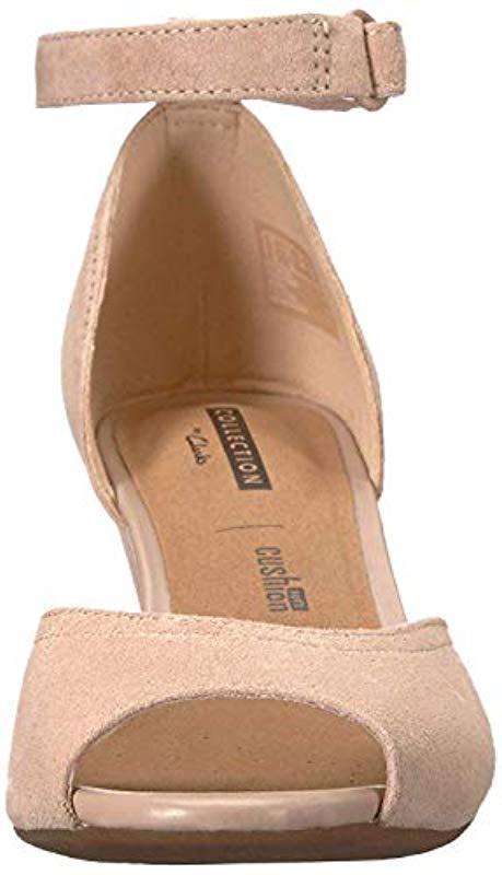 clarks women's flores raye wedge sandal