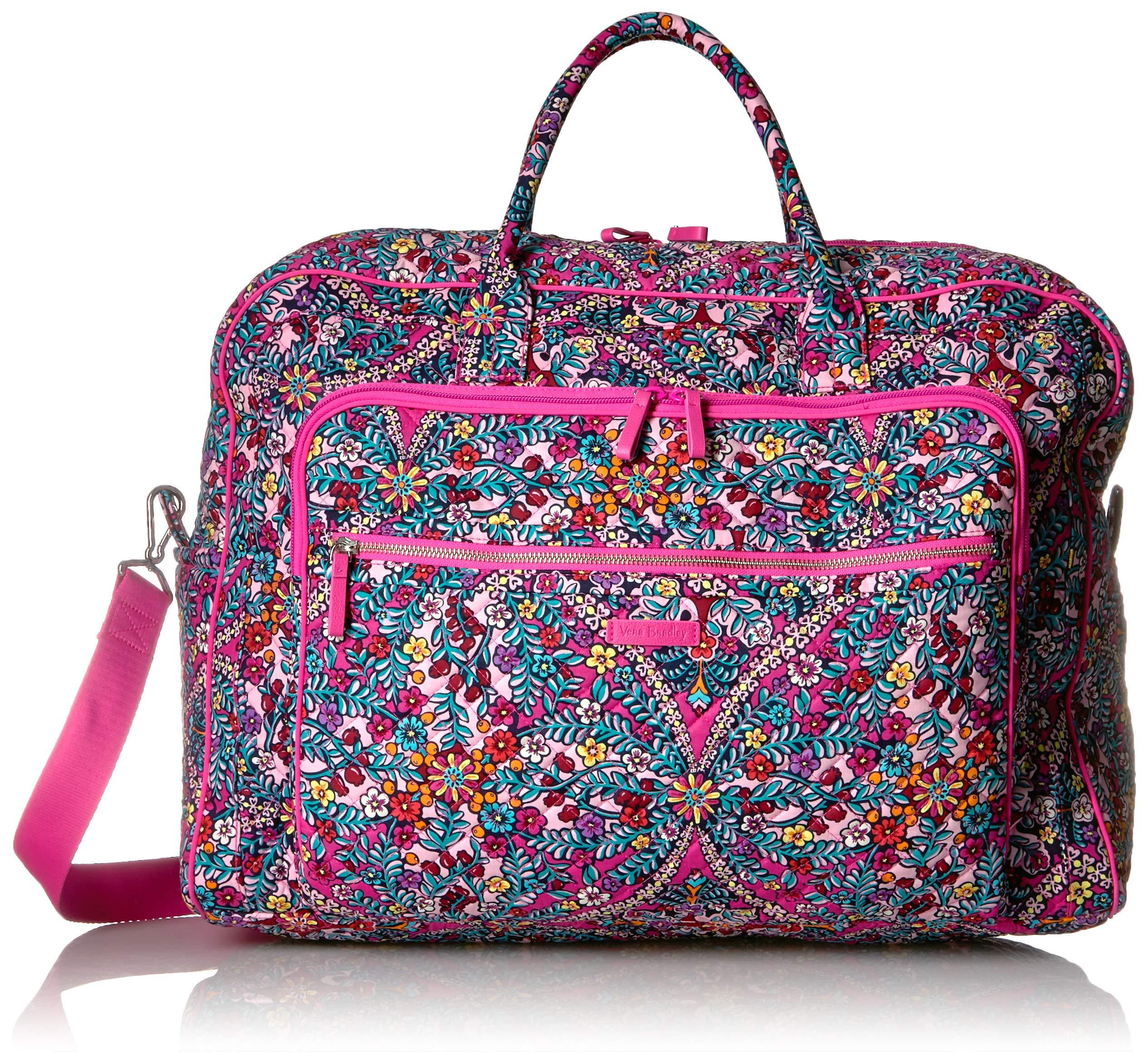 Vera Bradley Signature Cotton Grand Weekender Lyst