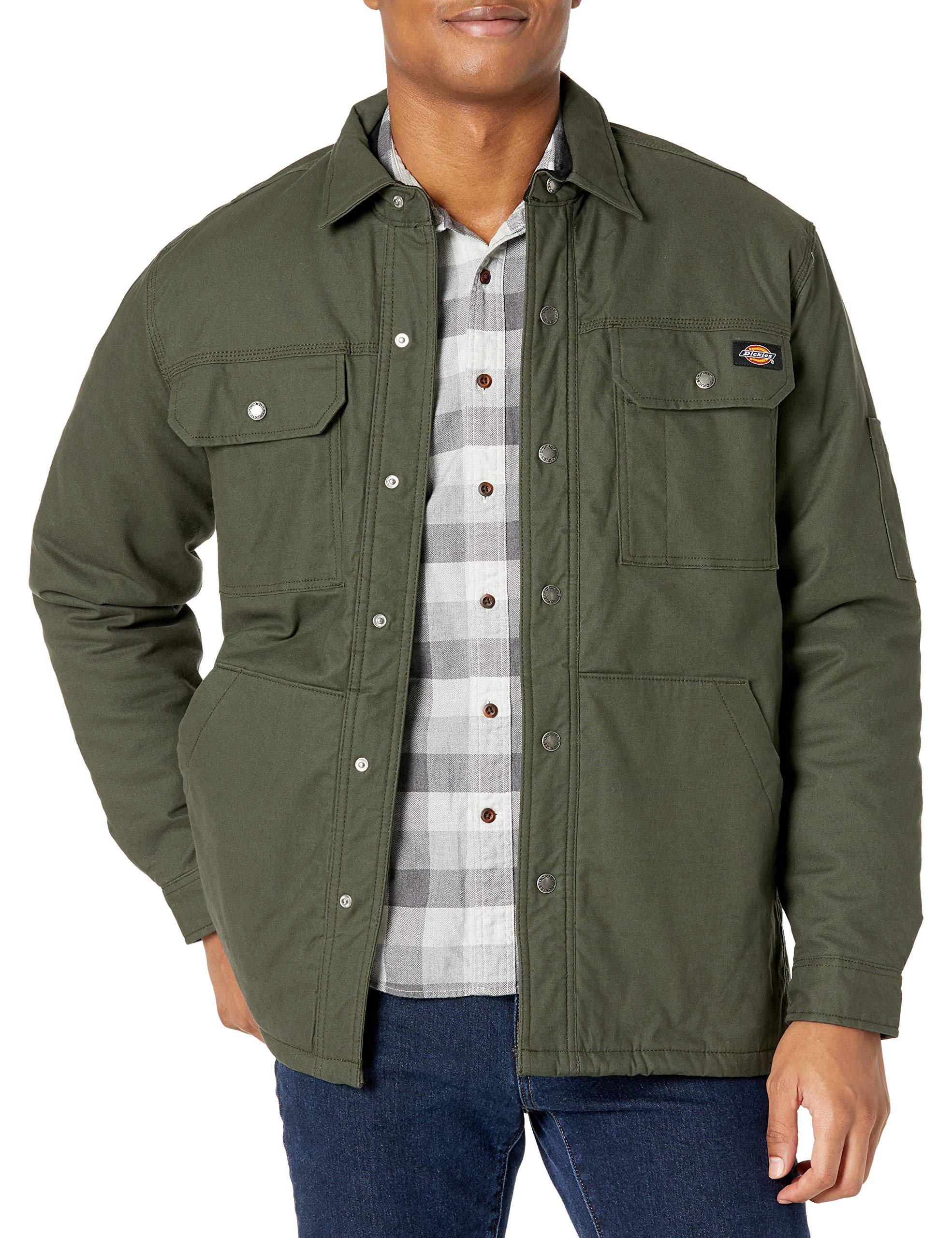 olive shirt jacket