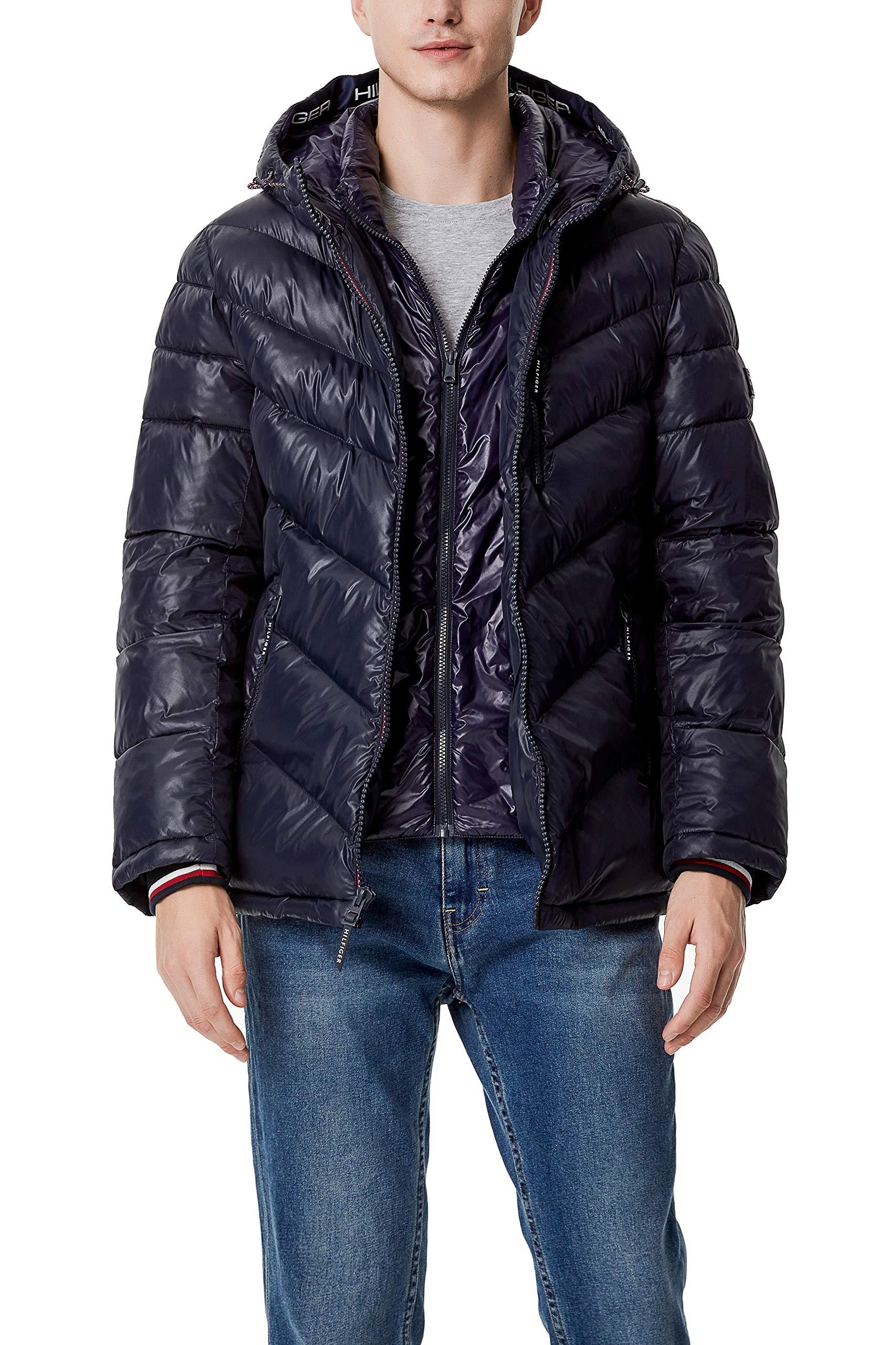 tommy quilted puffer jacket