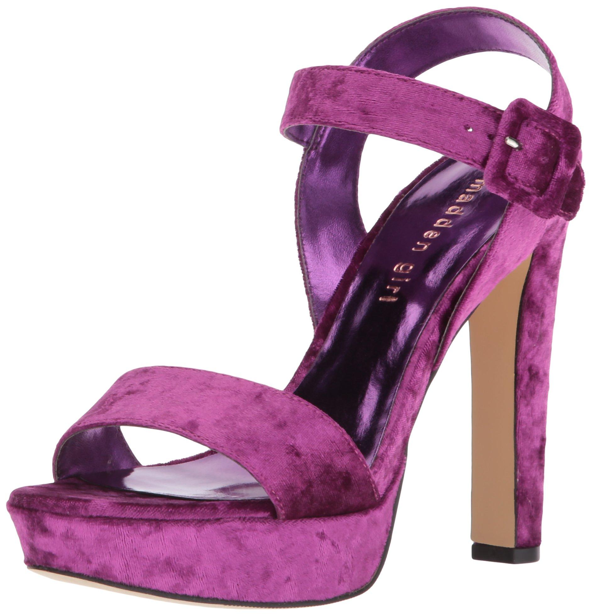 madden girl purple heels