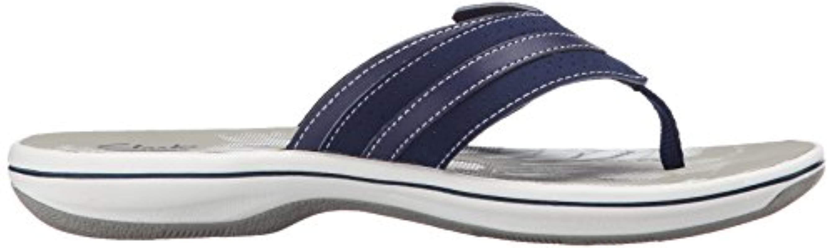 clarks women's brinkley keeley flip flop