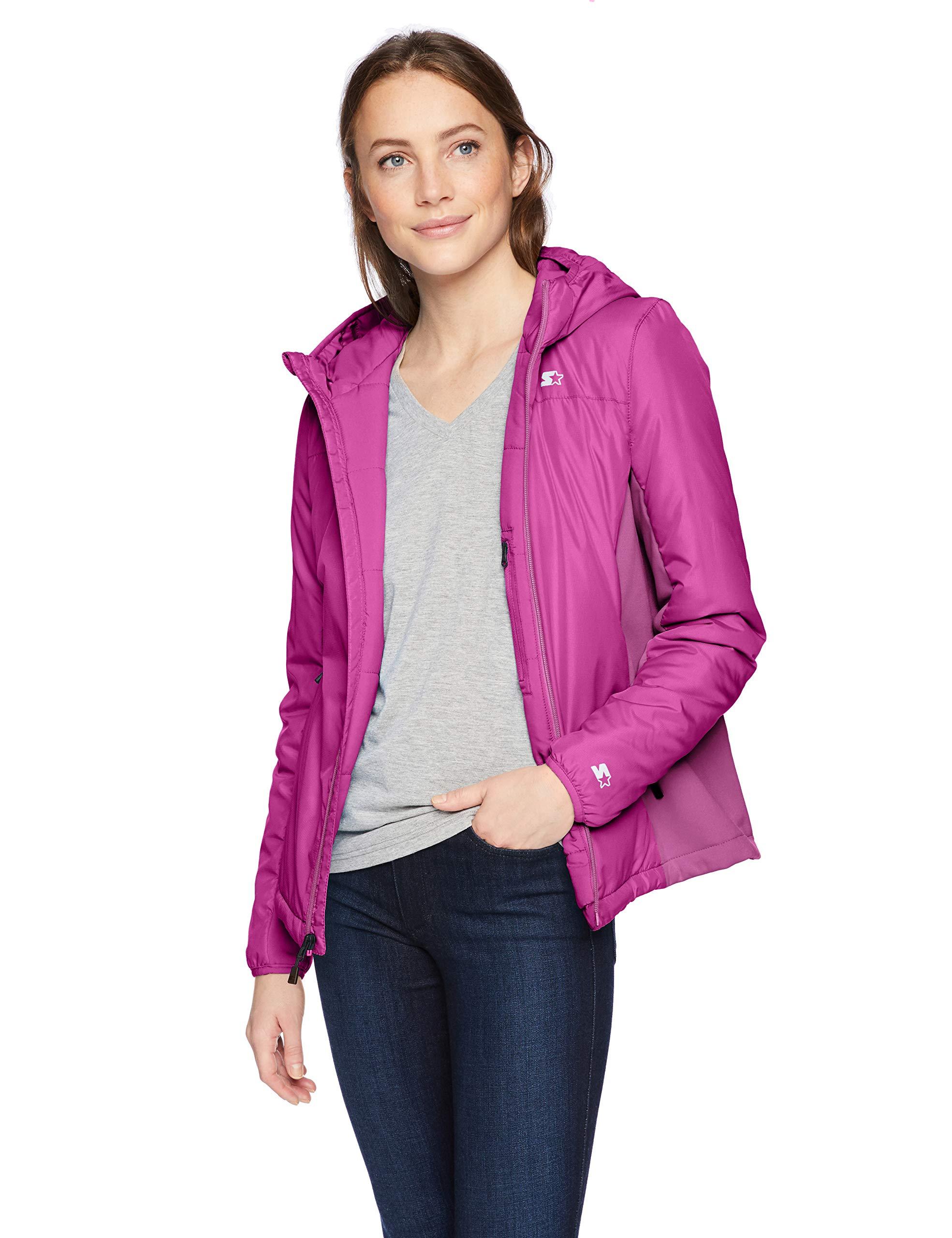 Starter Insulated Breathable Jacket in Purple Lyst