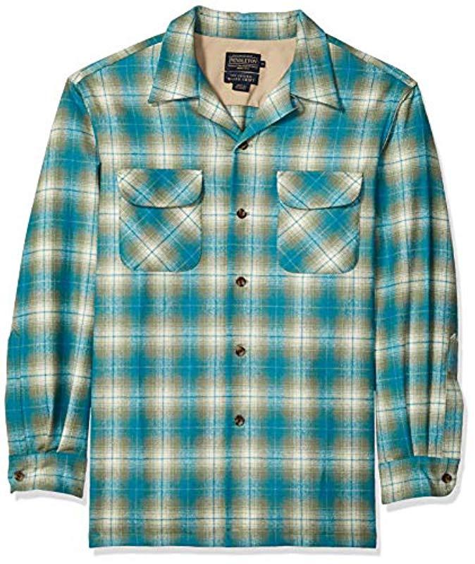 Men's Long Sleeve Classic-fit Board Shirt Pendleton