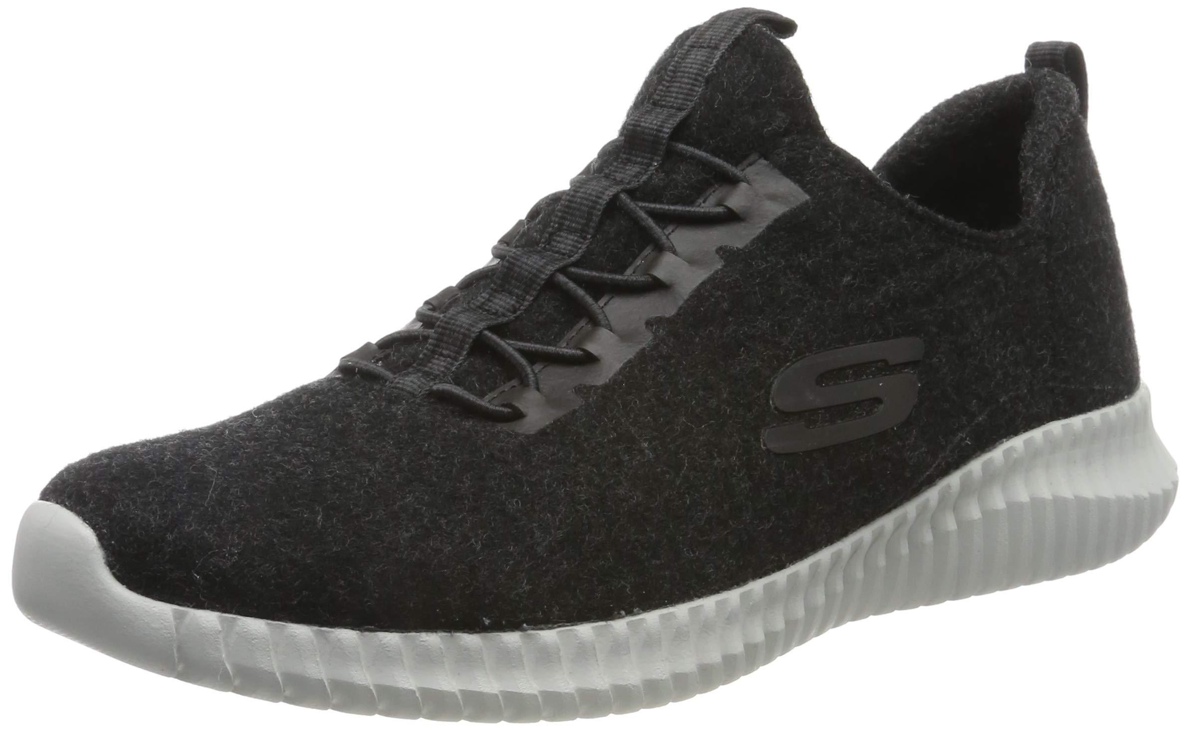 skechers elite trainers black