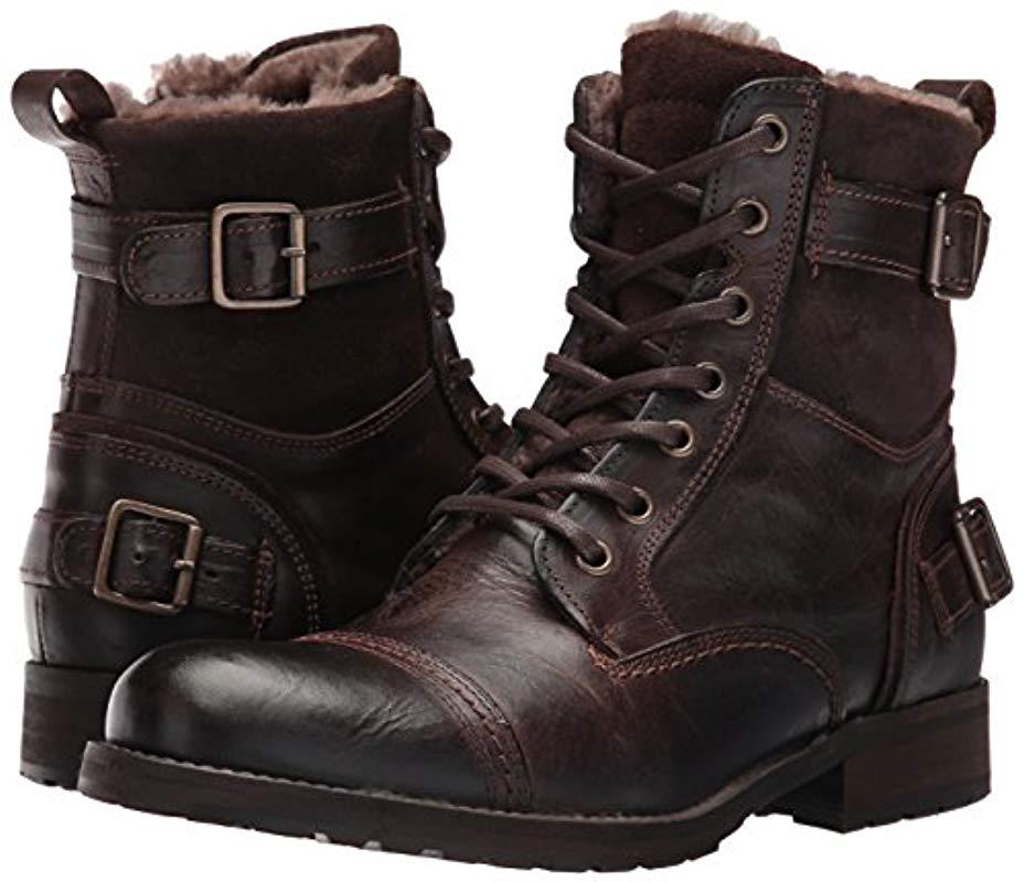 ALDO Gerrade Combat Boot in Brown for Men Lyst
