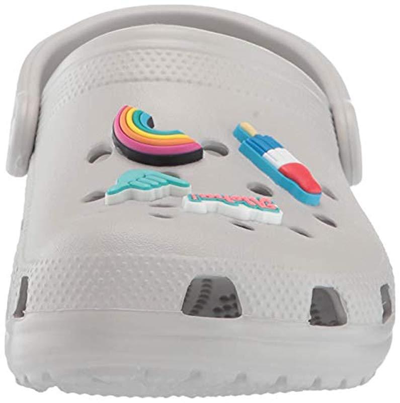 Crocs™ Classic Jibbitz Charm Clog in Pearl White (White) Lyst