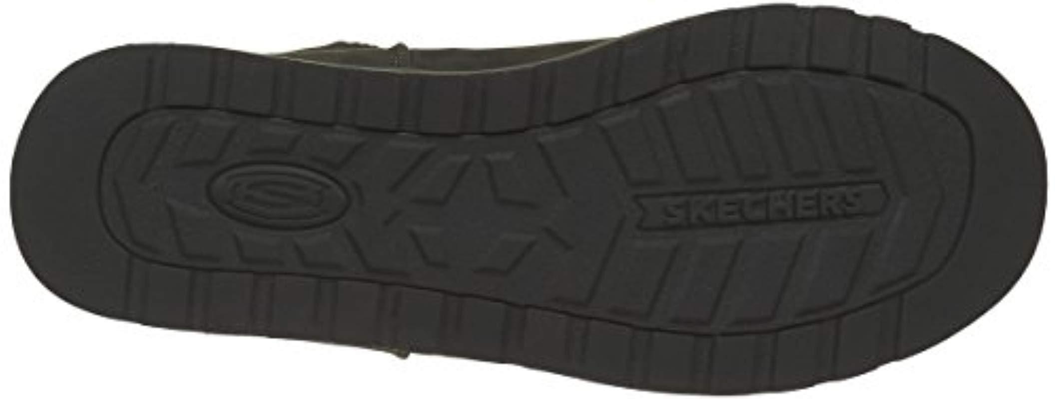 skechers womens keepsakes leatherette boots