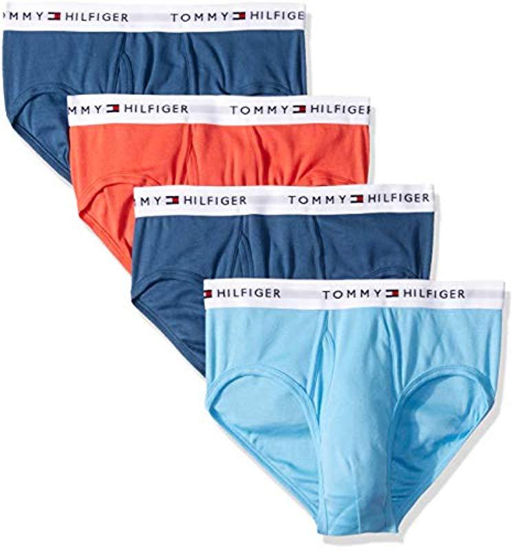 Tommy Hilfiger Underwear Multipack Cotton Classic Briefs in Blue for