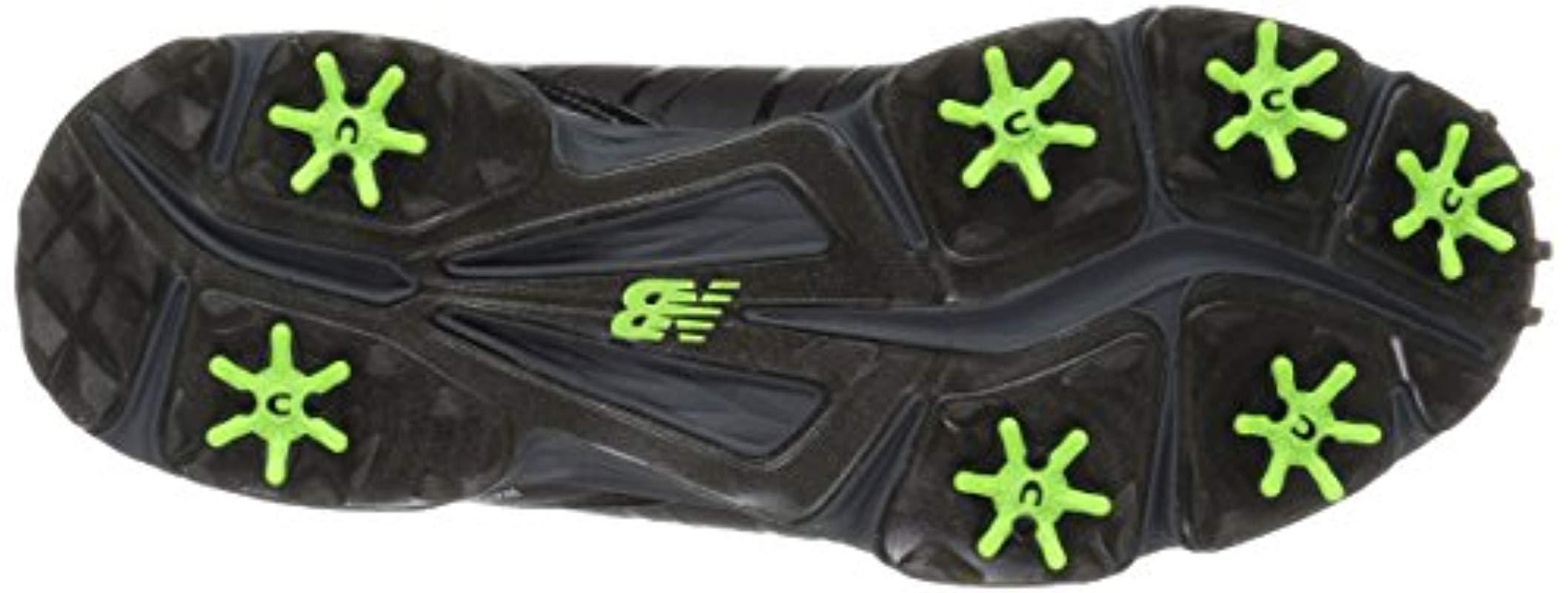 new balance men's nbg24 waterproof spiked comfort golf shoe
