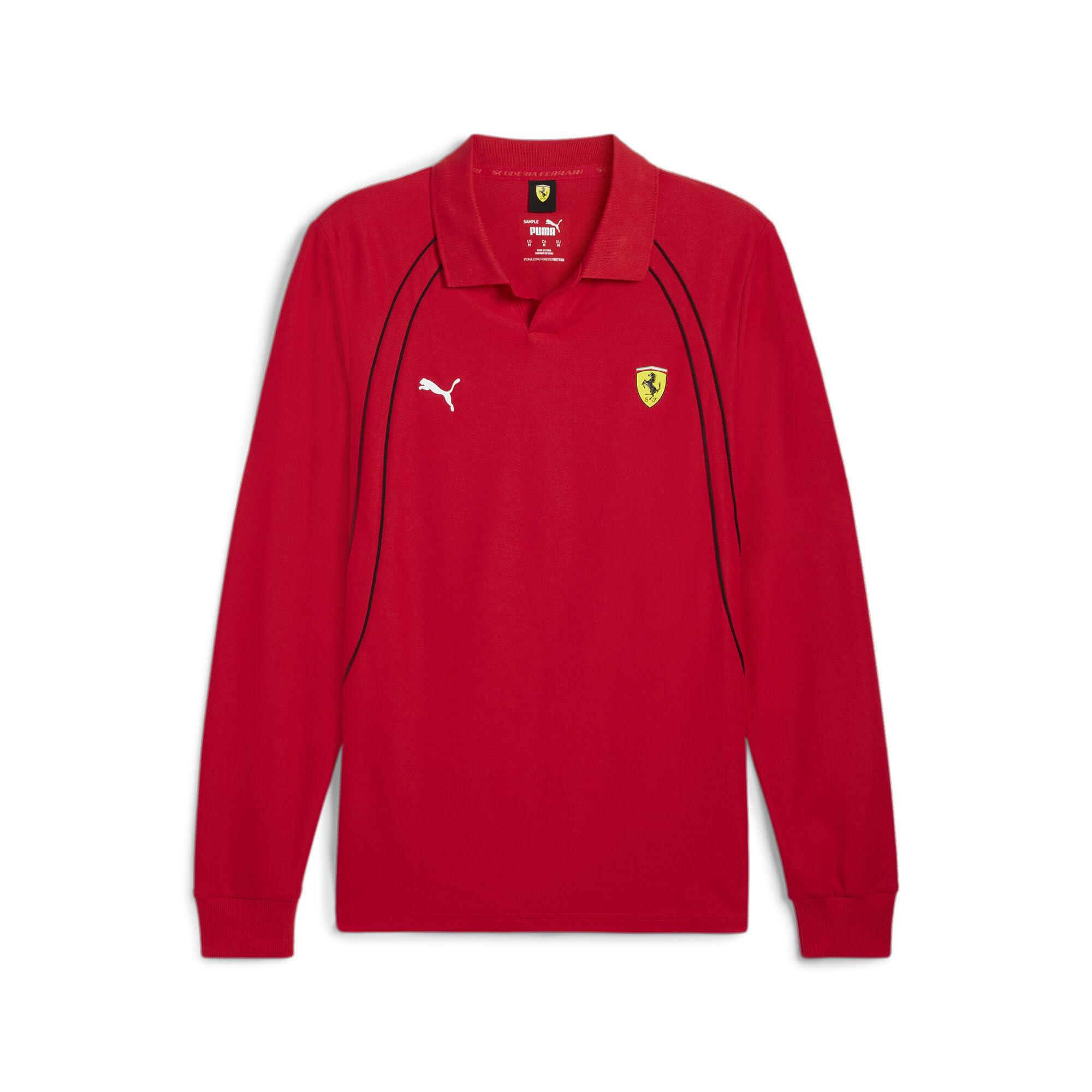 PUMA Ferrari Race Ls Polo in Red for Men Lyst UK
