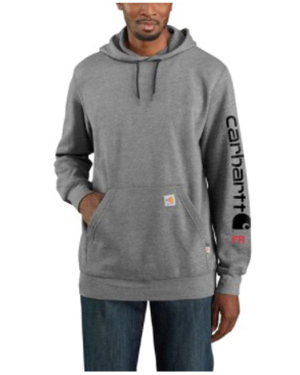 Carhartt Mens Flame resistant Force Original Fit Long Sleeve Midweight Graphic in Gray for Men Lyst