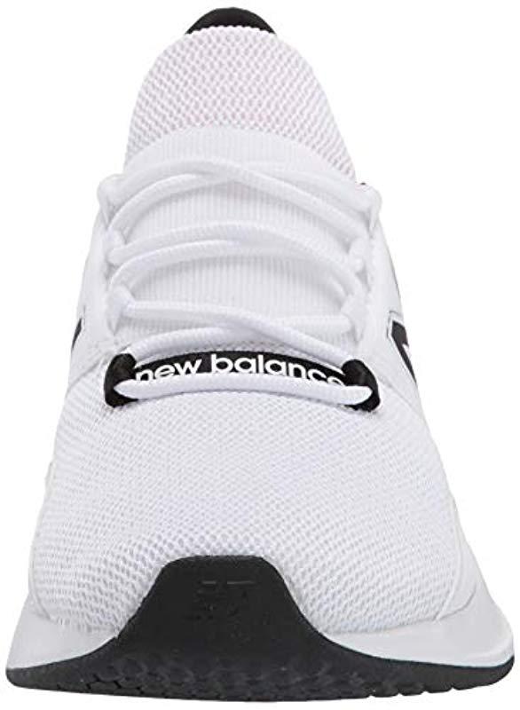 new balance fresh foam roav black and white
