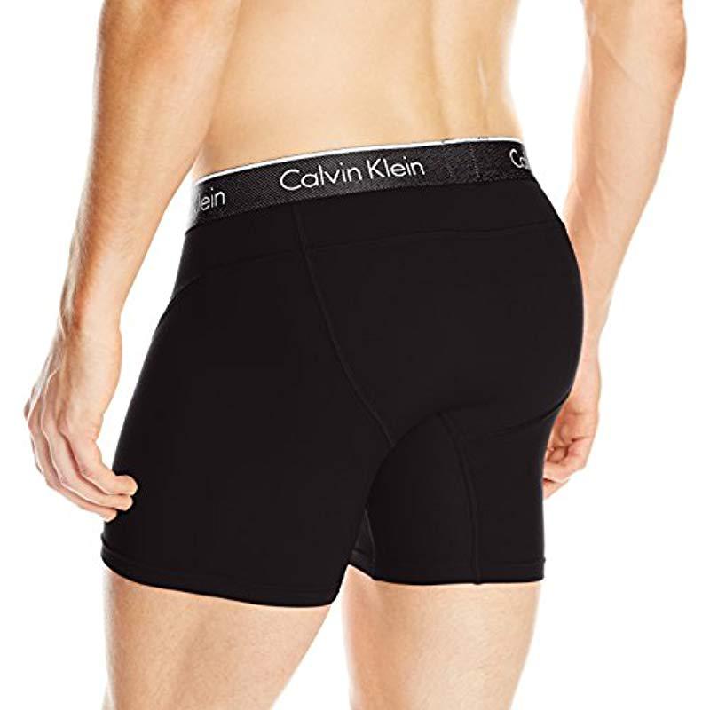 Calvin Klein Underwear Air Fx Micro Boxer Briefs in Black for Men Save 69 Lyst