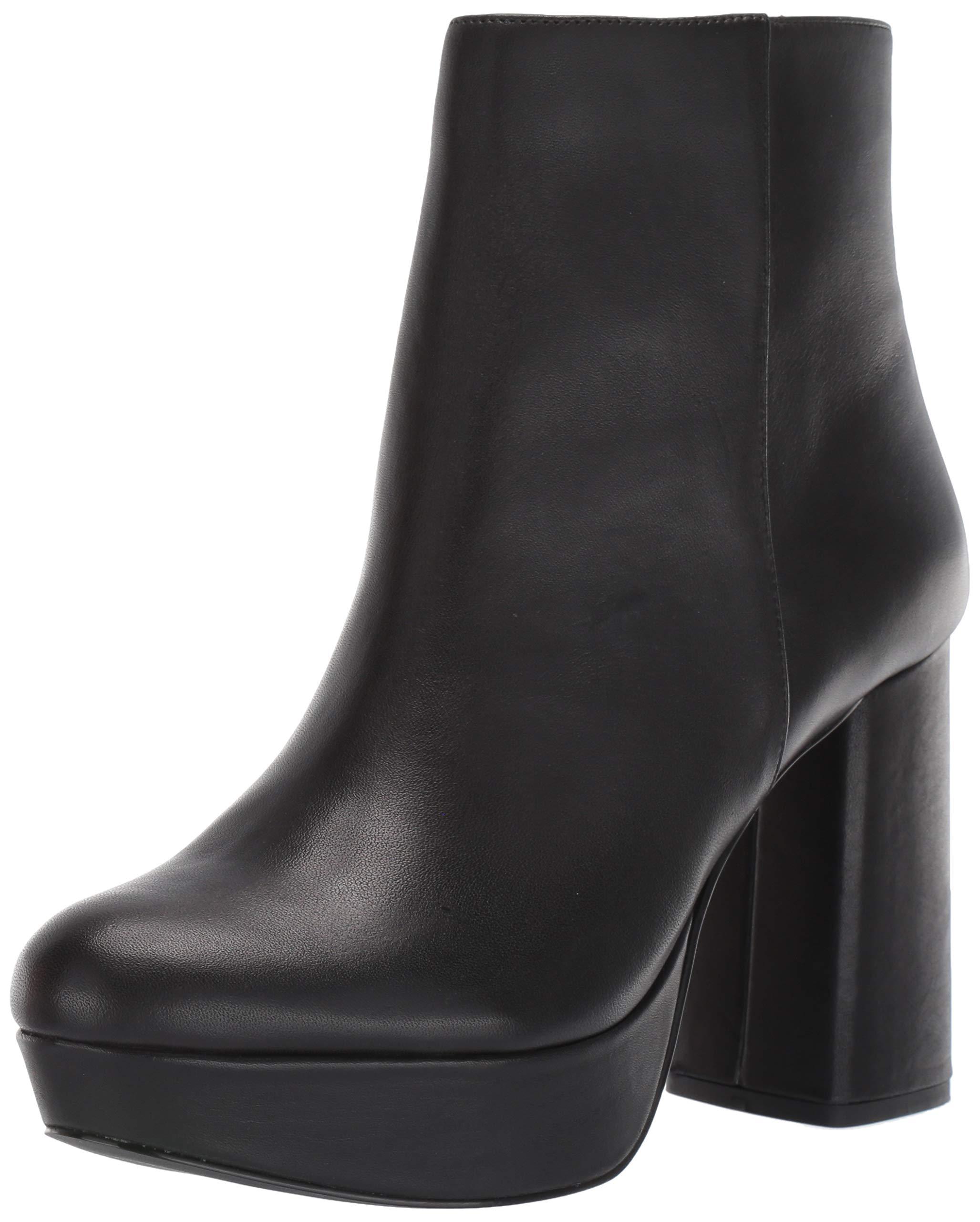 grate black leather steve madden