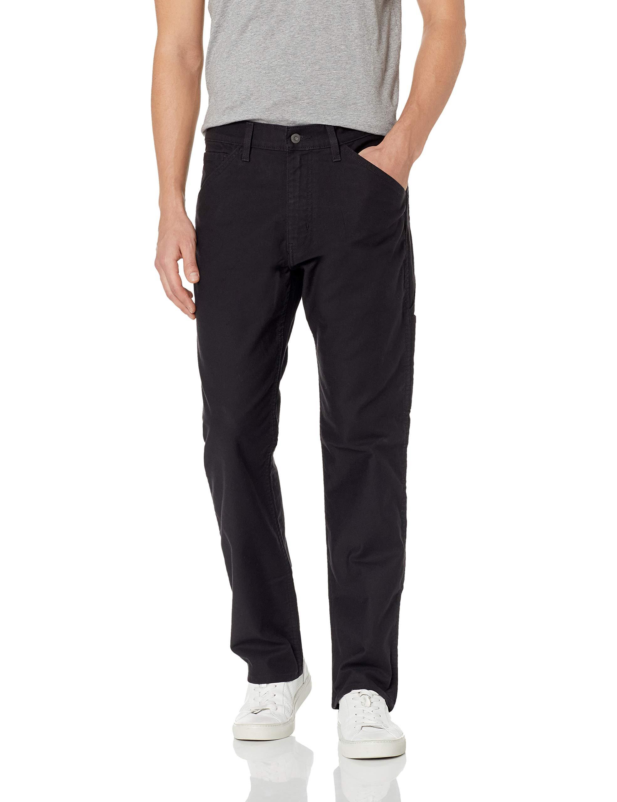 Levi's Workwear 545 Athletic Fit Utility Pant in Black for Men - Lyst