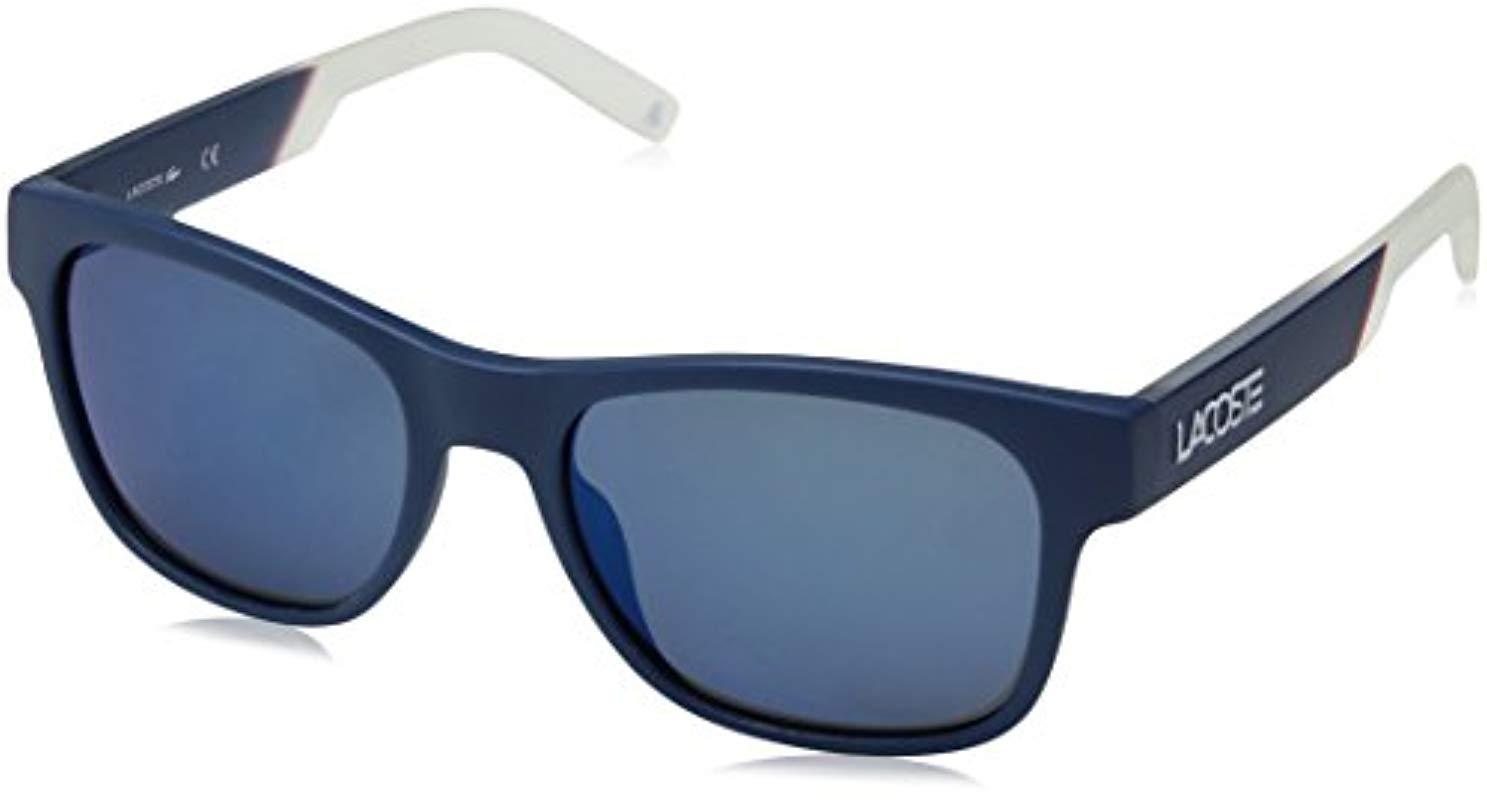 Lyst - Lacoste L829snd Plastic Rectangular Novak Djokovic ...