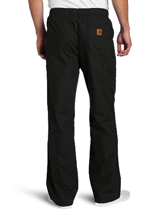 Carhartt Unisex Multi-cargo Scrub Pant in Black for Men - Lyst