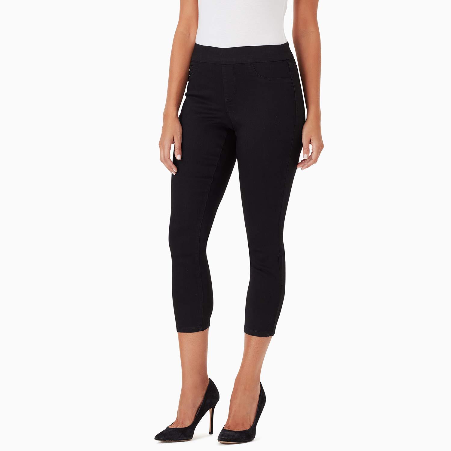 Denim Heidi Sleek Pull On Crop Legging 