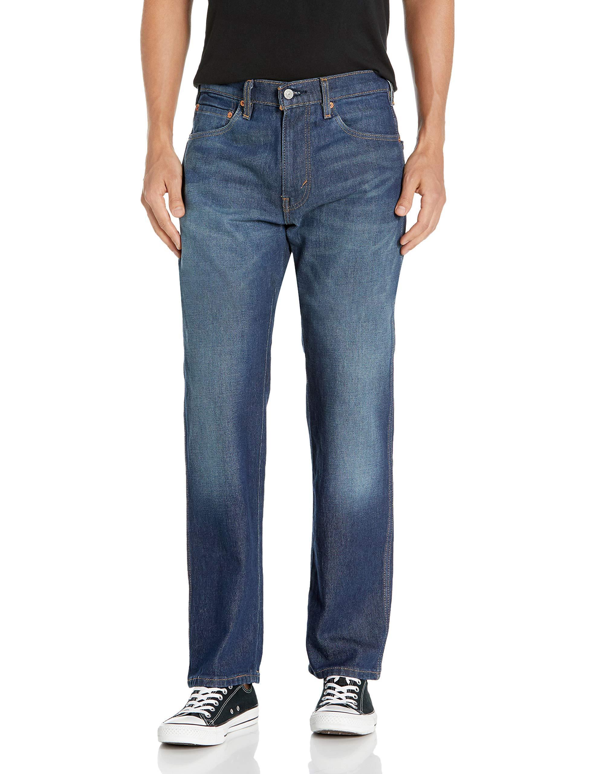 levi's elastic waist jeans men's