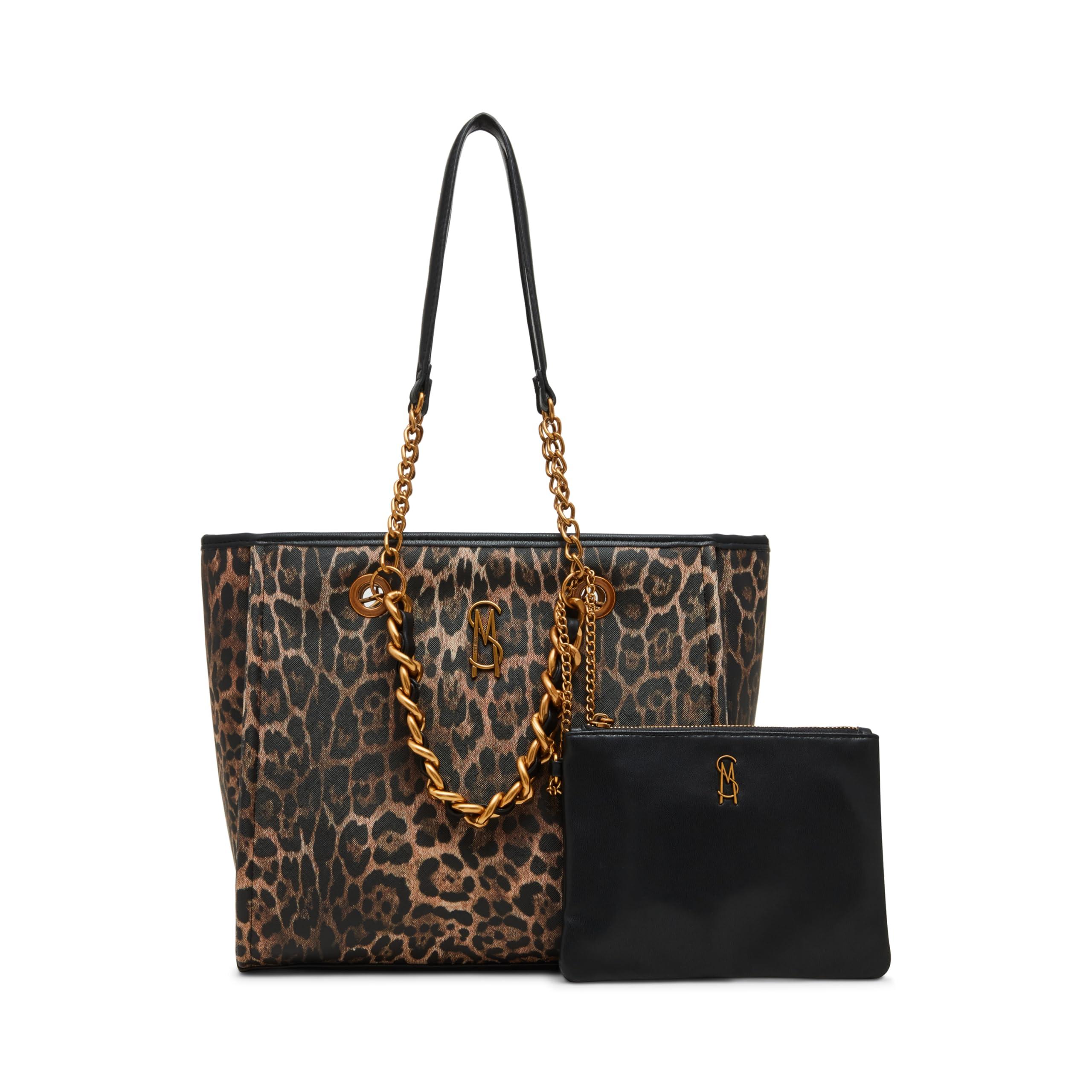 Steve Madden Kattt Tote With Pouch in Black | Lyst