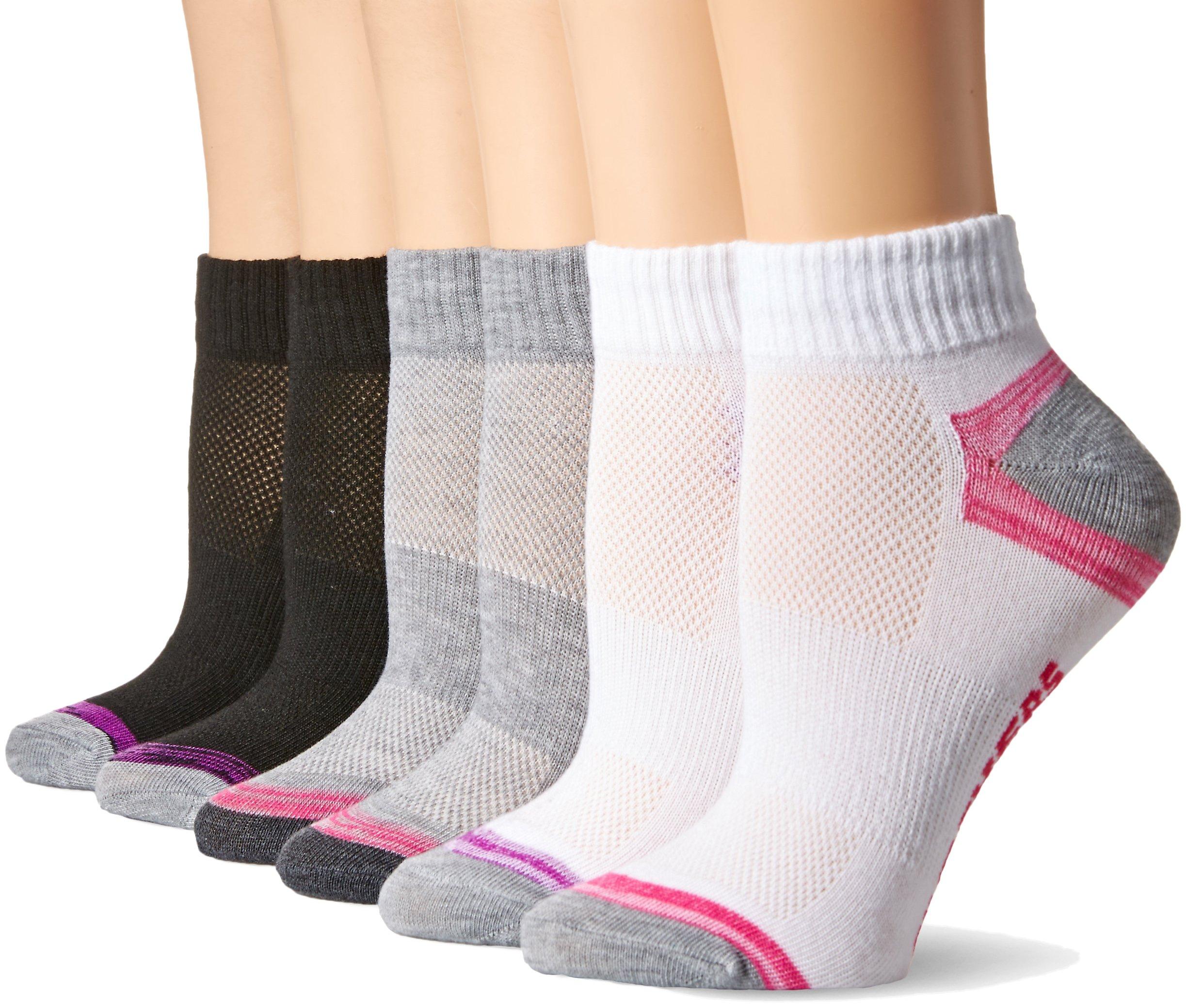 Skechers Non Terry Quarter Crew Sock 6 Pack in Gray - Save 44% - Lyst