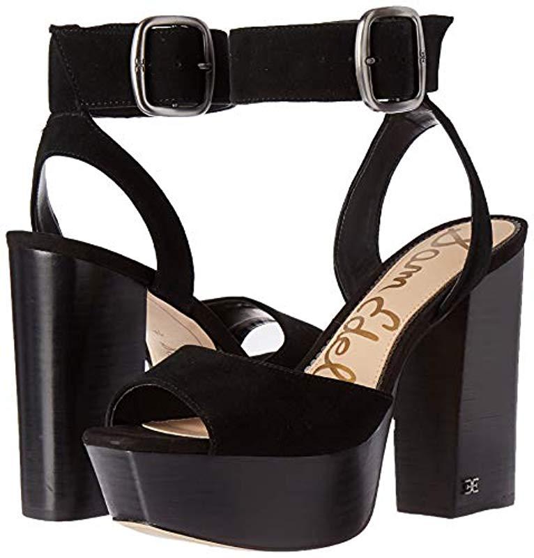 sam edelman rain platform sandal