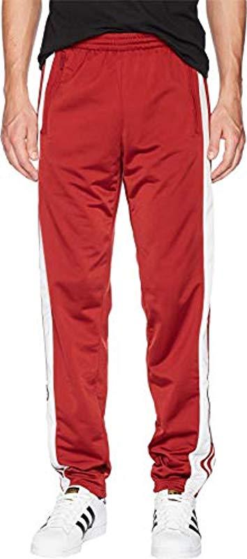 adidas Originals Adibreak Trackpants in Red for Men - Lyst