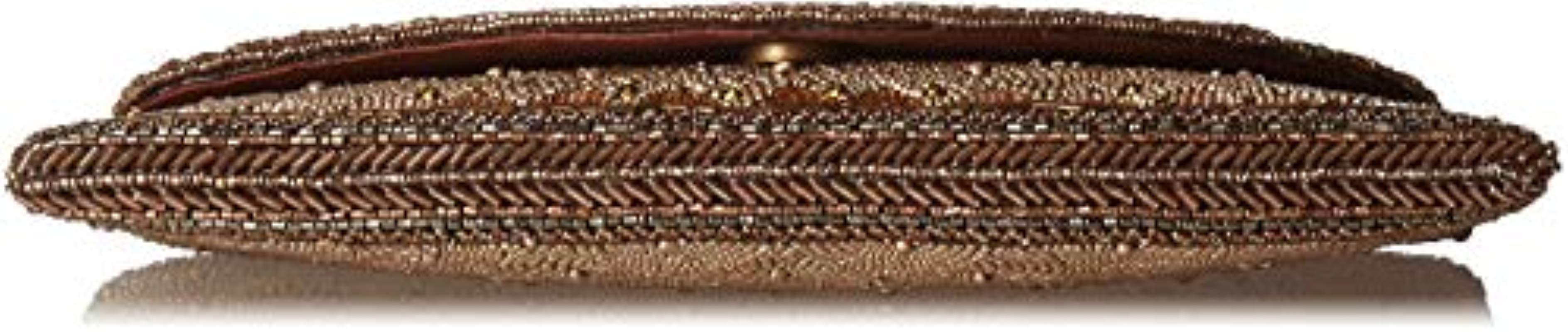 MARY FRANCES Kismet Beaded Mini Backpack