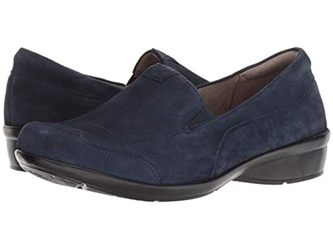 Naturalizer Leather Channing Suede Loafers in Navy Suede (Blue) - Lyst