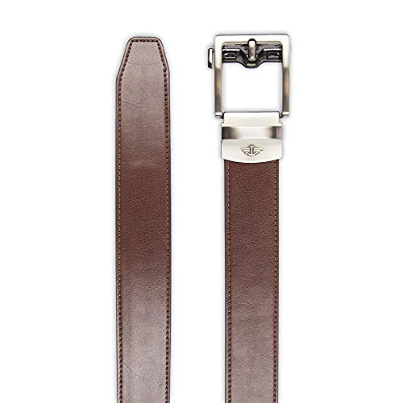 Dockers 1.3 In. Wide Perfect Fit Adjustable Click To Fit Belt in Brown for  Men | Lyst