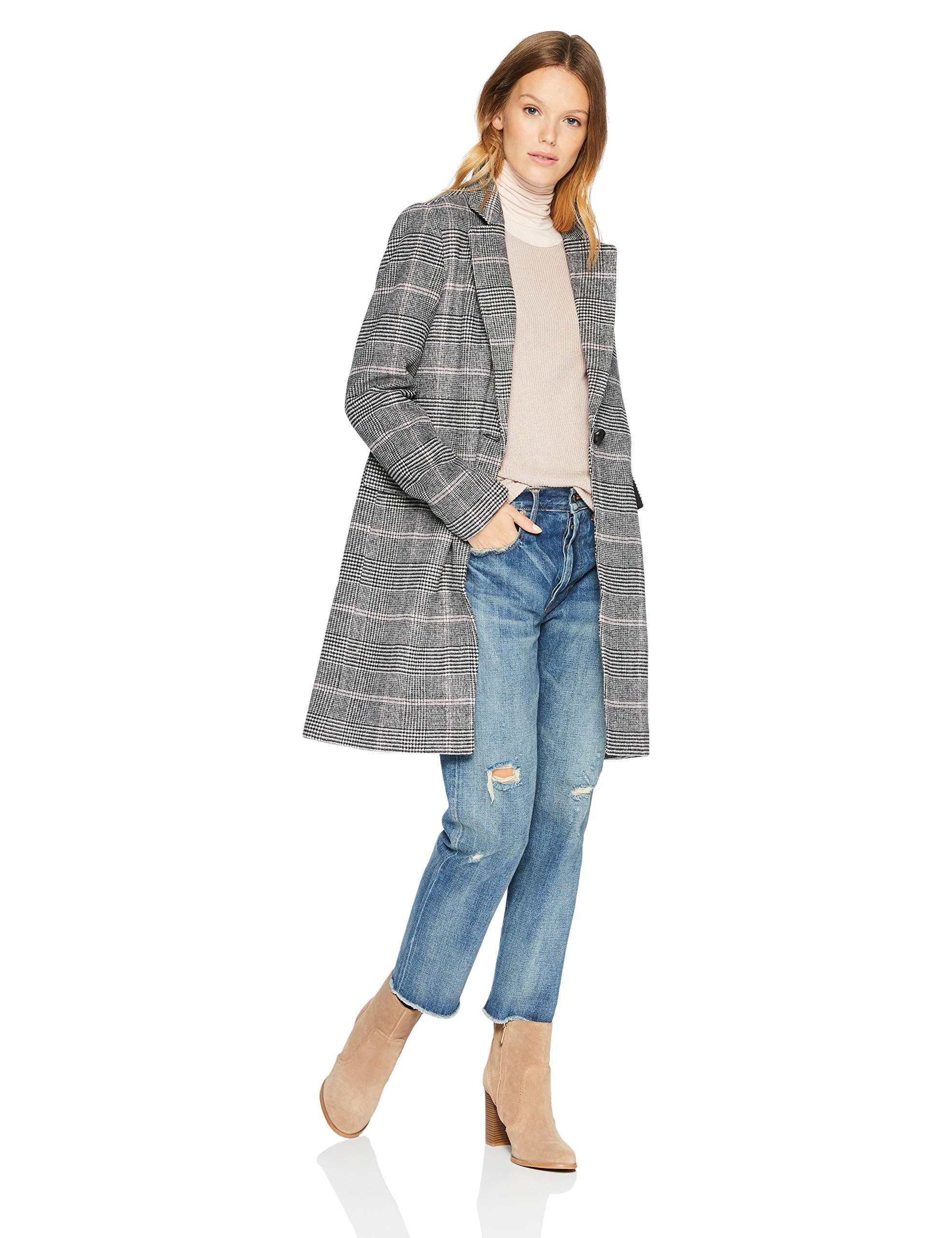rails anders plaid coat