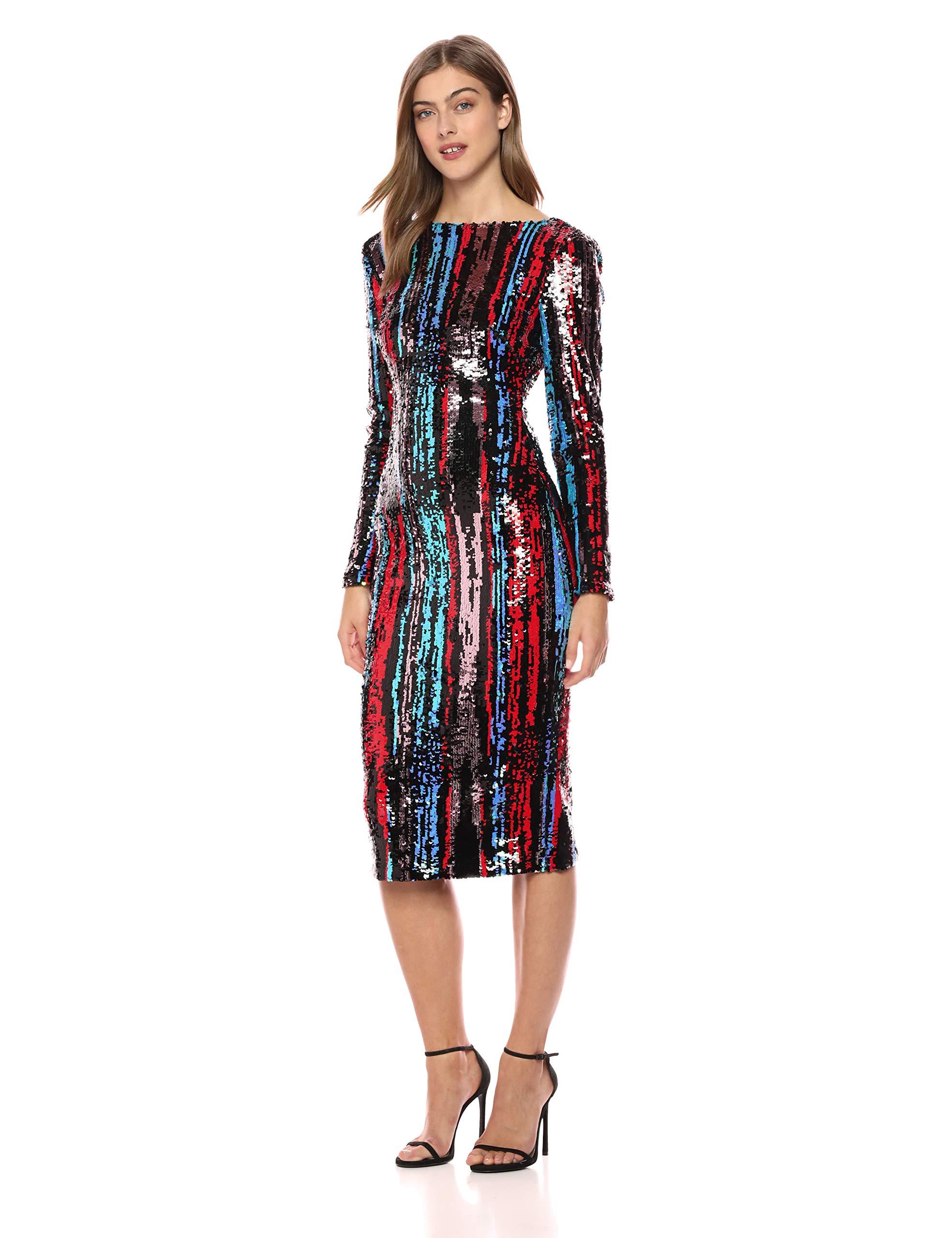 emery sequin sheath dress dress the population