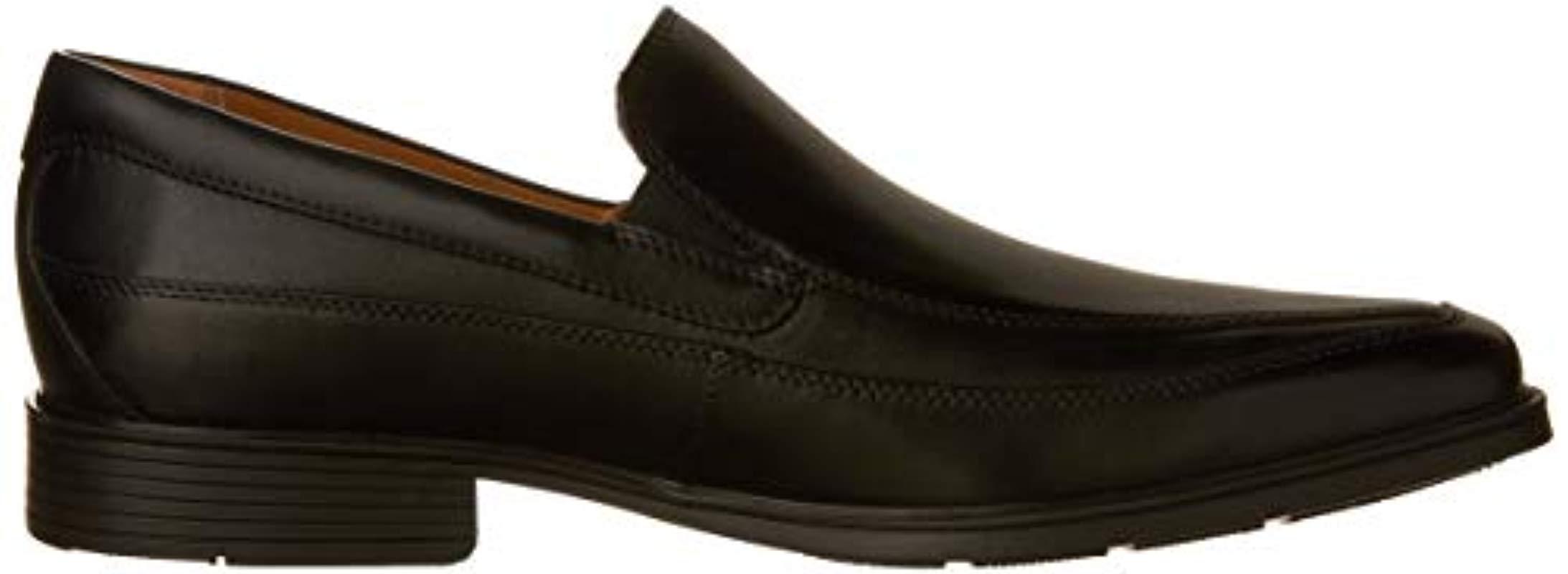 Clarks Leather Tilden Free Slip-on Loafer in Black Leather (Black) for ...