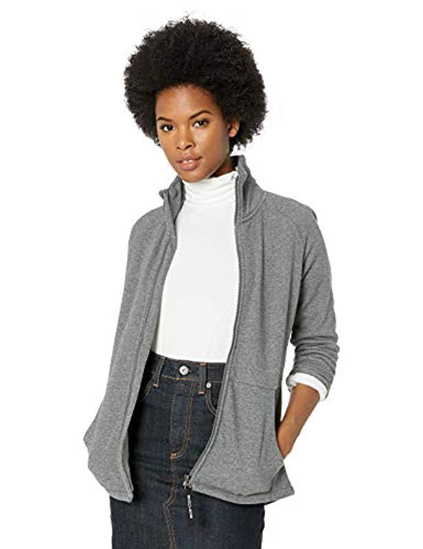 Download Skechers Snuggle Fleece Full Zip Mock Neck Jacket in ...