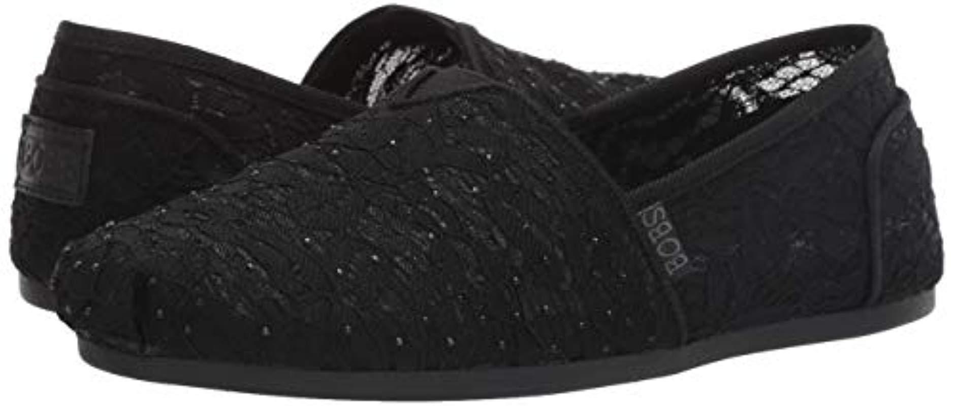 bobs ballet flats black