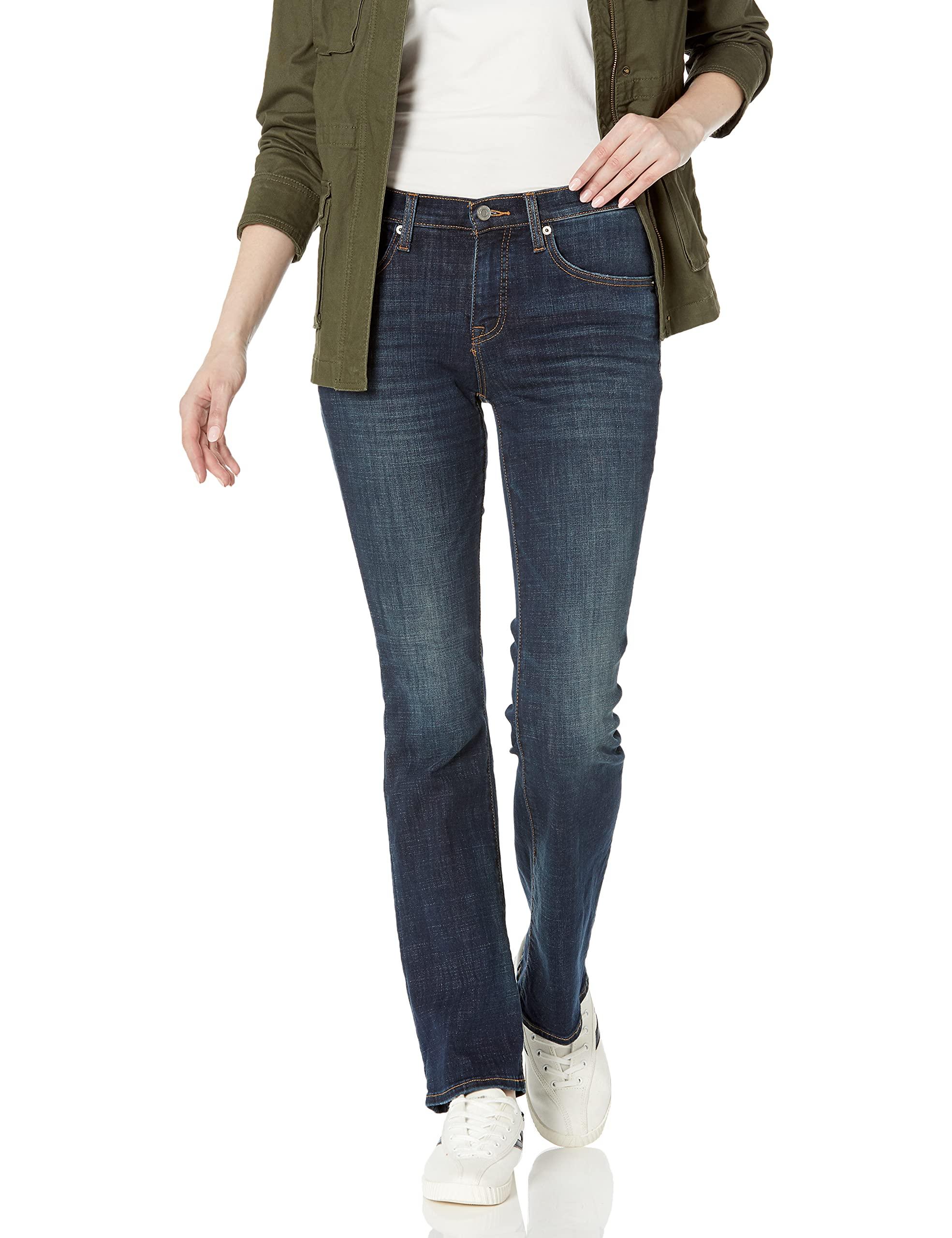 Lucky Brand Mid-rise Ava Boot Jeans In Barrens in Blue